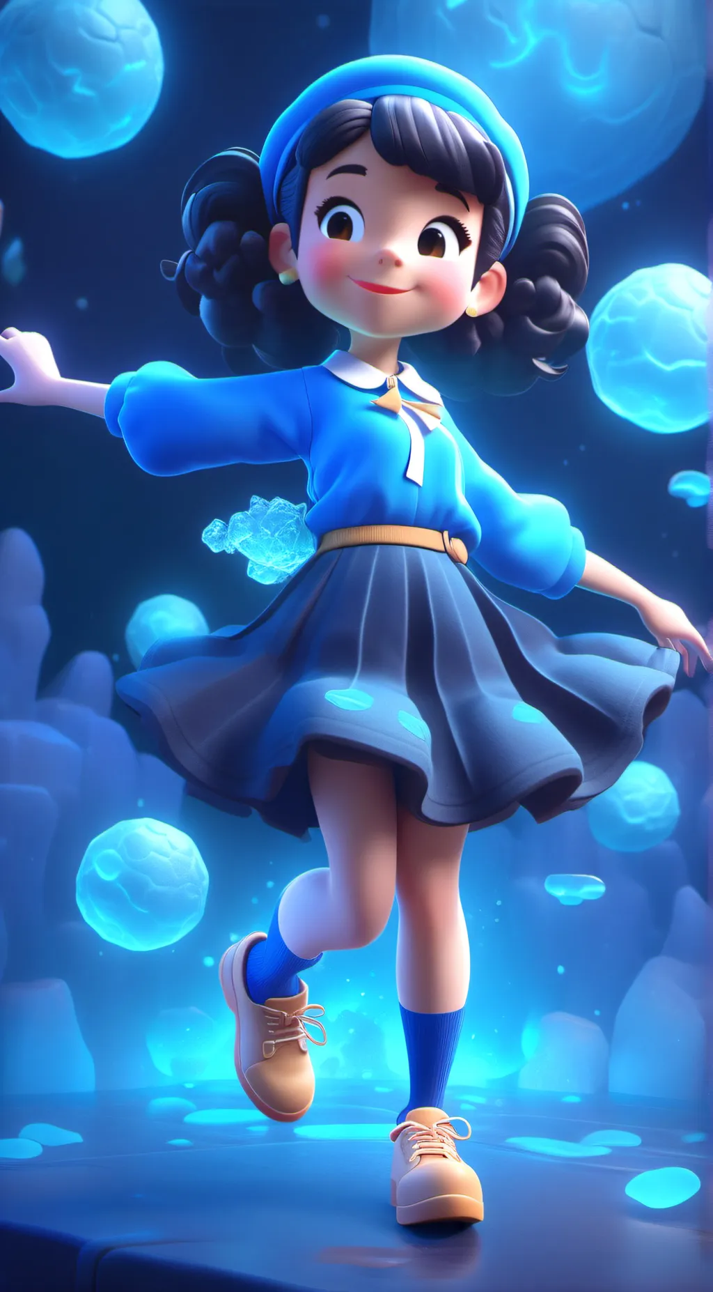 ai character: lucy pelt background