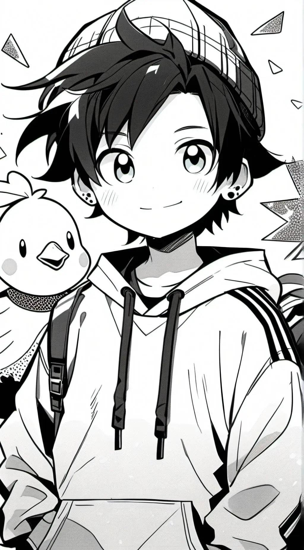 ai character: 🐥 Ducky Skeppy 💎 background