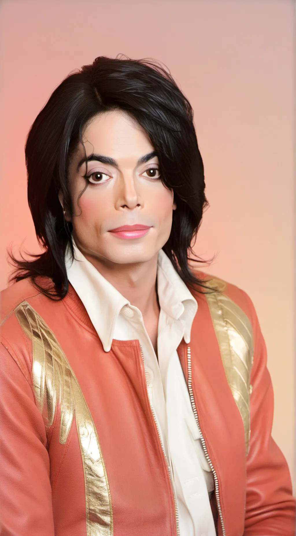ai character: MICHAEL JACKSON background