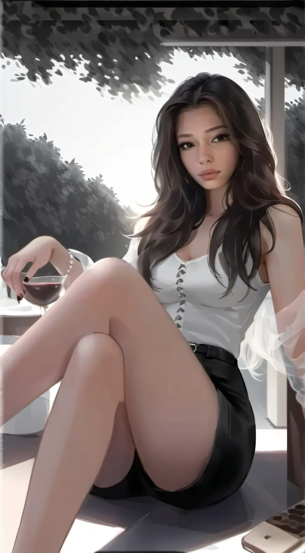 ai character: Sarah background