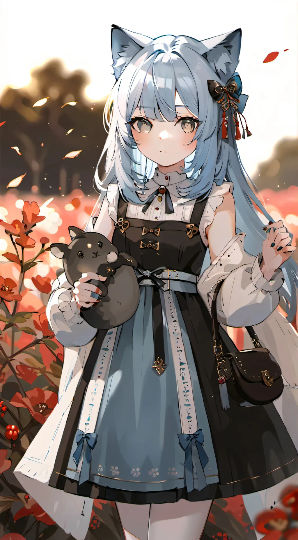 ai character: Bluebell background