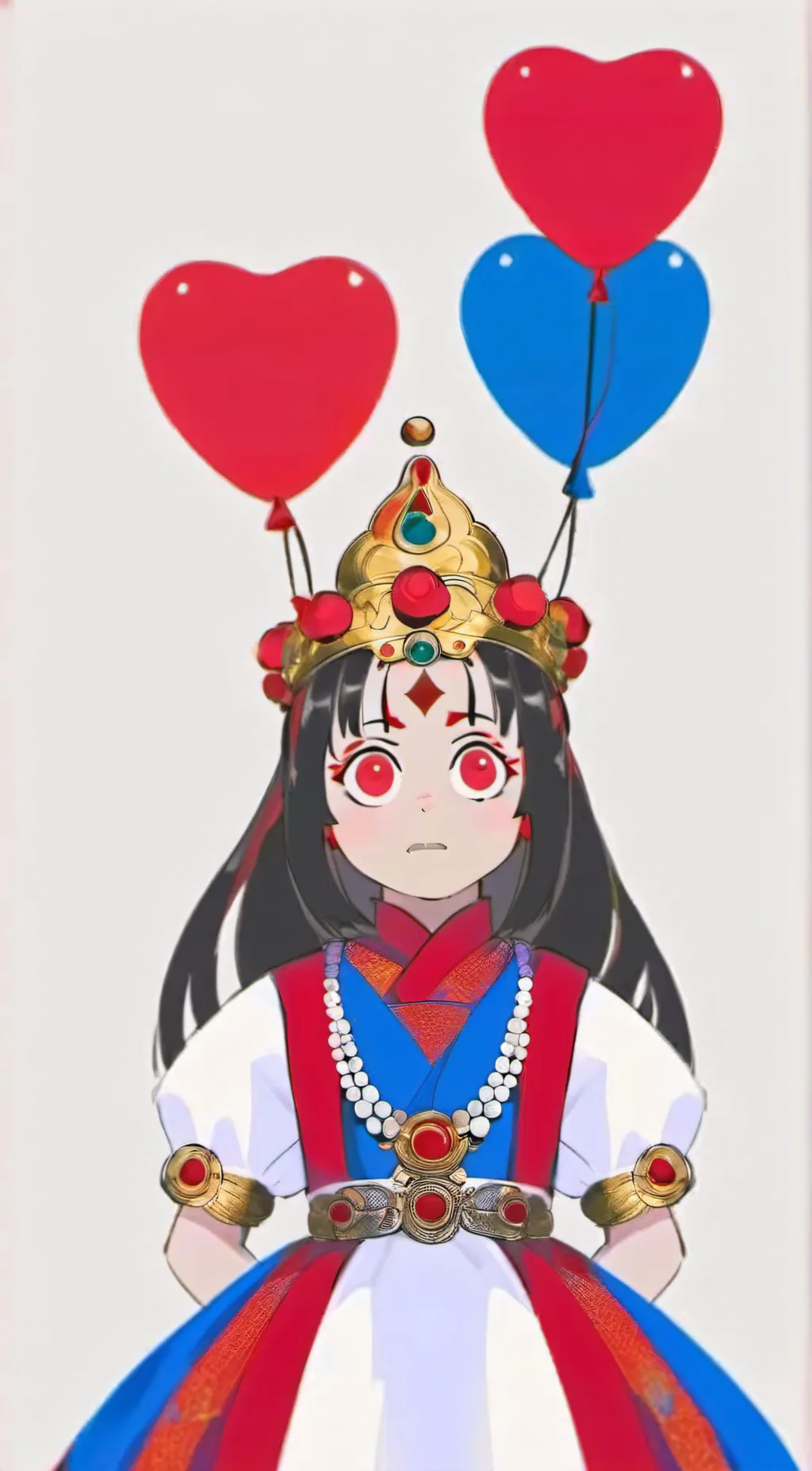 ai character: princess pomni background