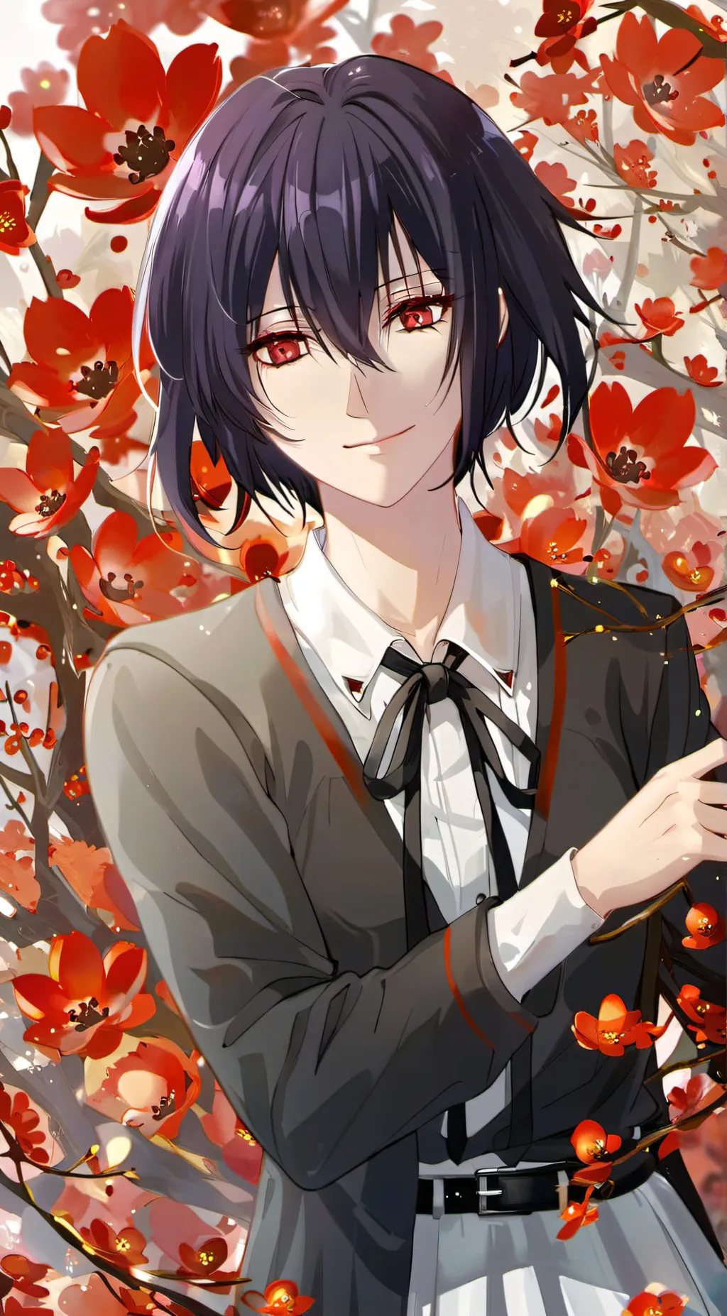 ai character: Akito Sohma background