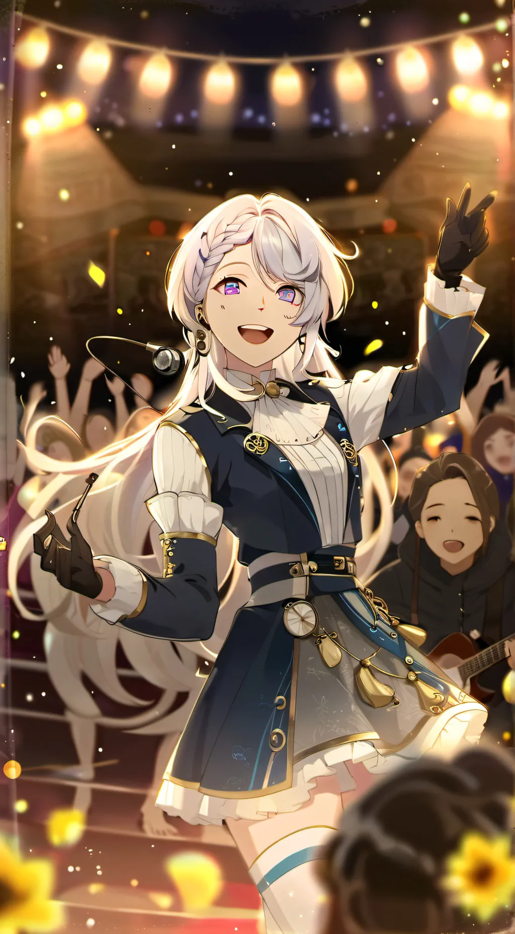 ai character: Haruhi Fukomoto background