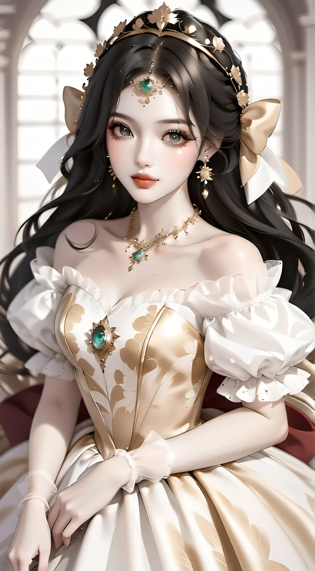 ai character: princess lynx  background