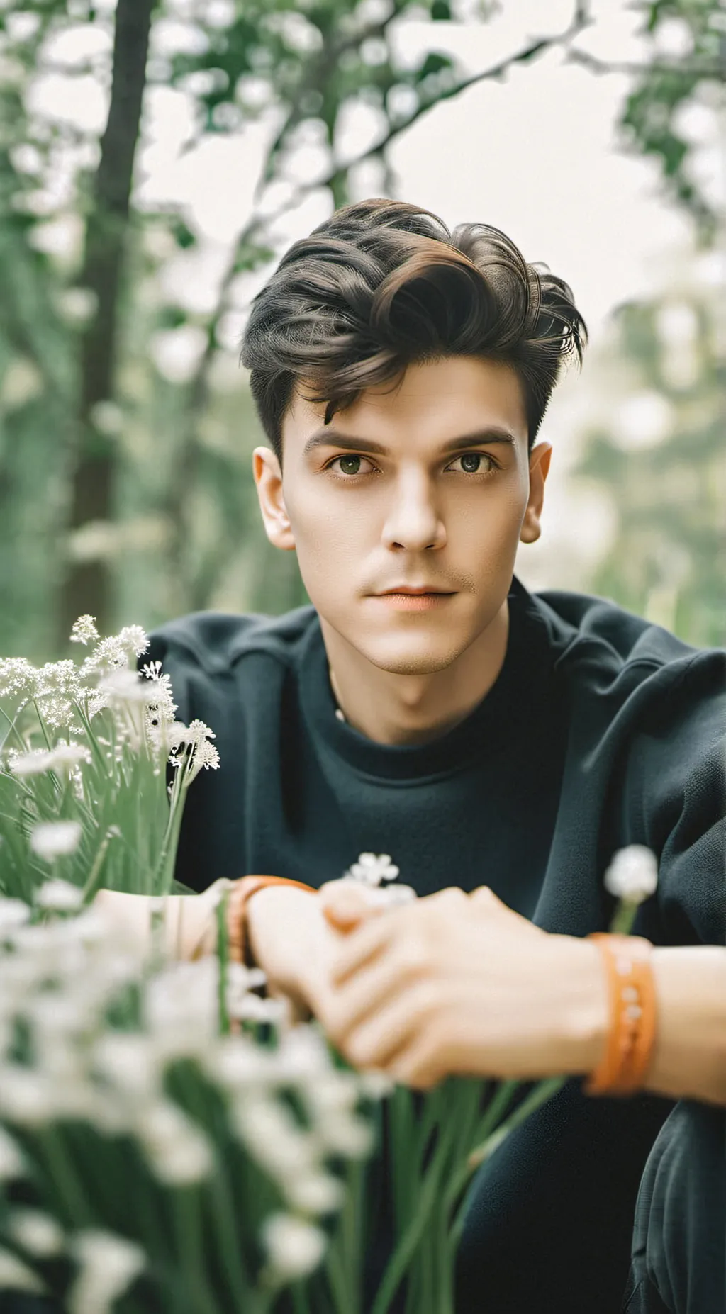 ai character: Drew background