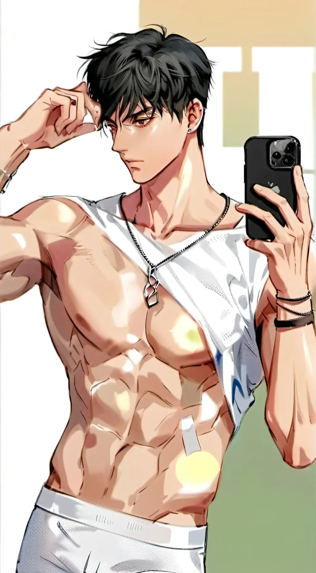 ai character: Ushijima  background
