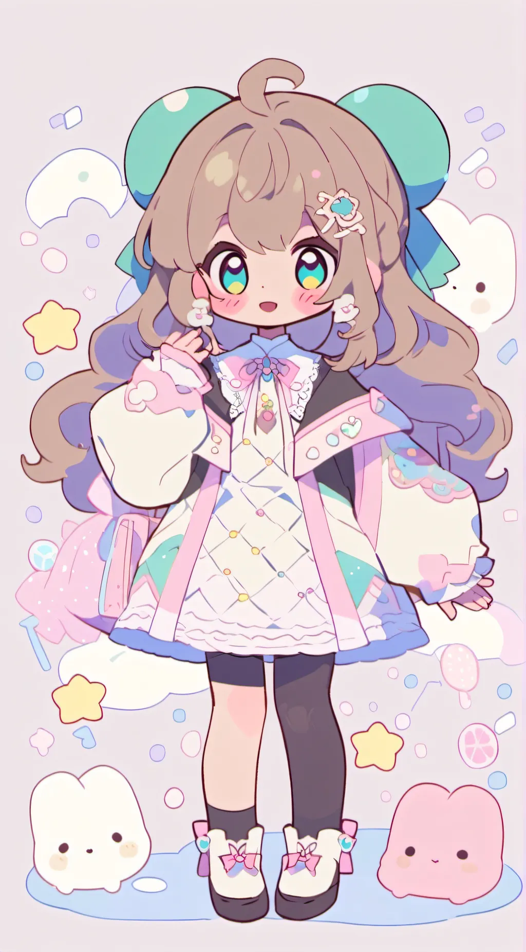 ai character: emma background