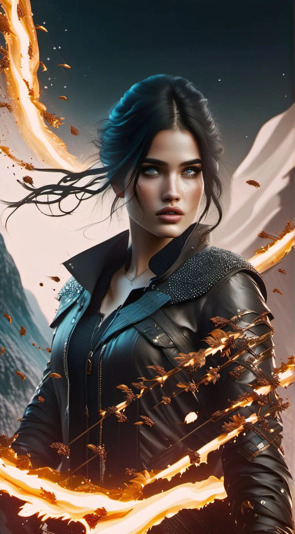ai character: Monsters among us background