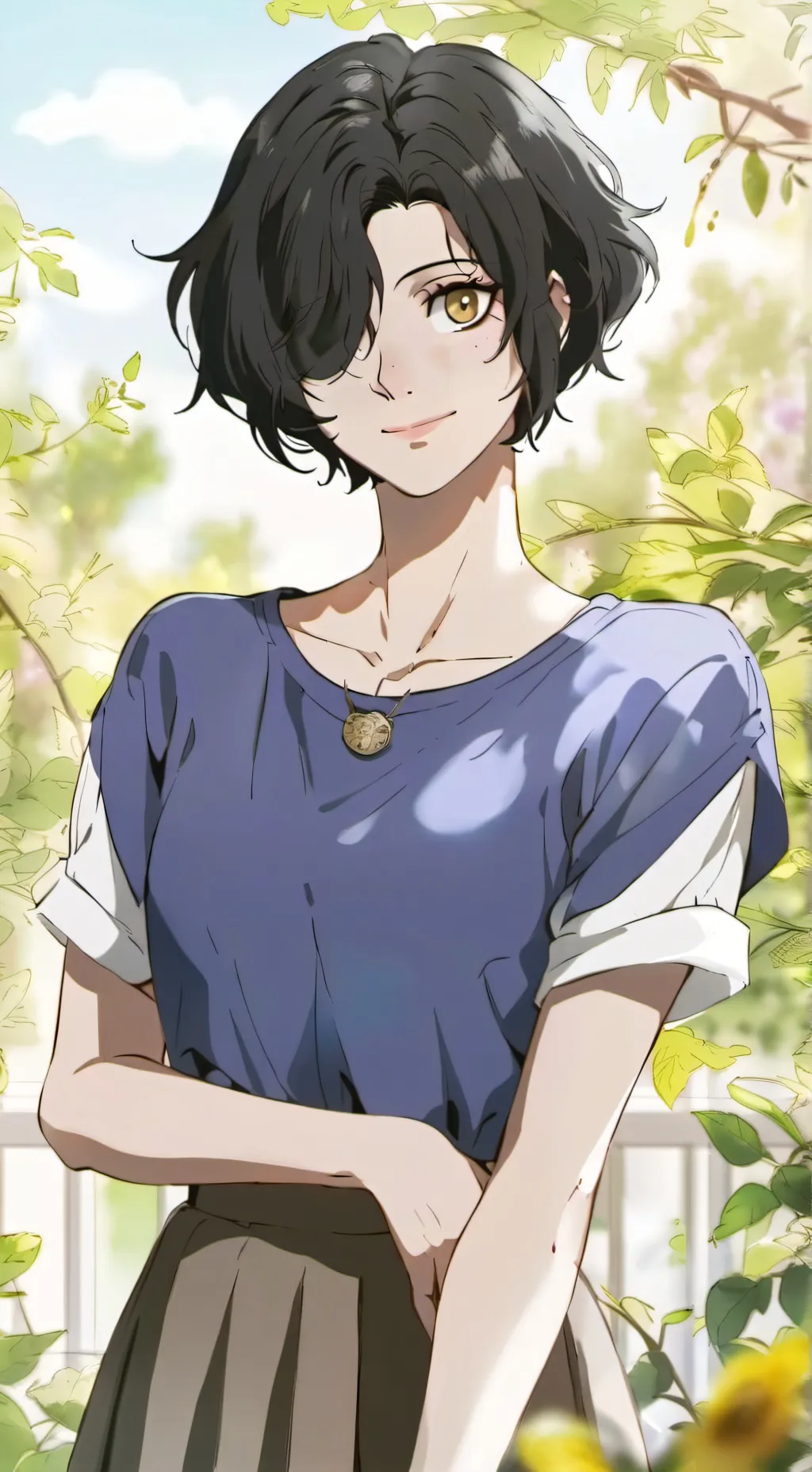 ai character: Himiko Uchiha background