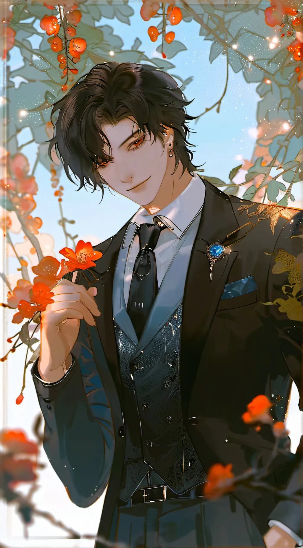 ai character: Ashton background