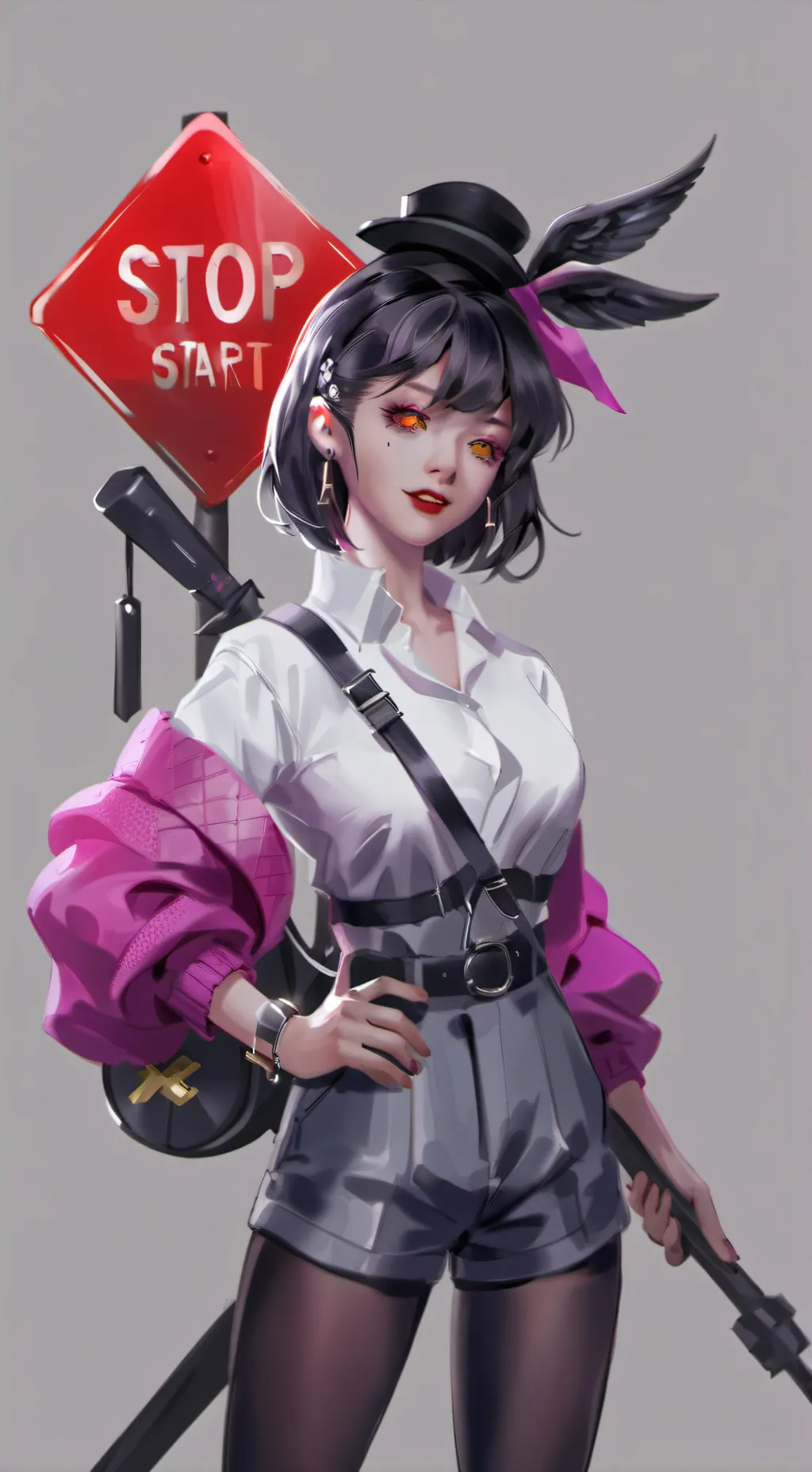 ai character: #stop the kittens background