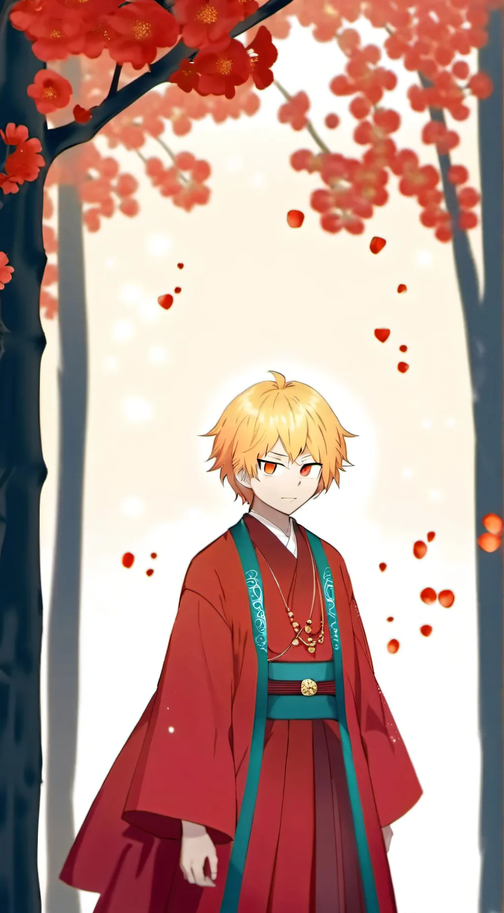 ai character: Kiribaku Parents  background
