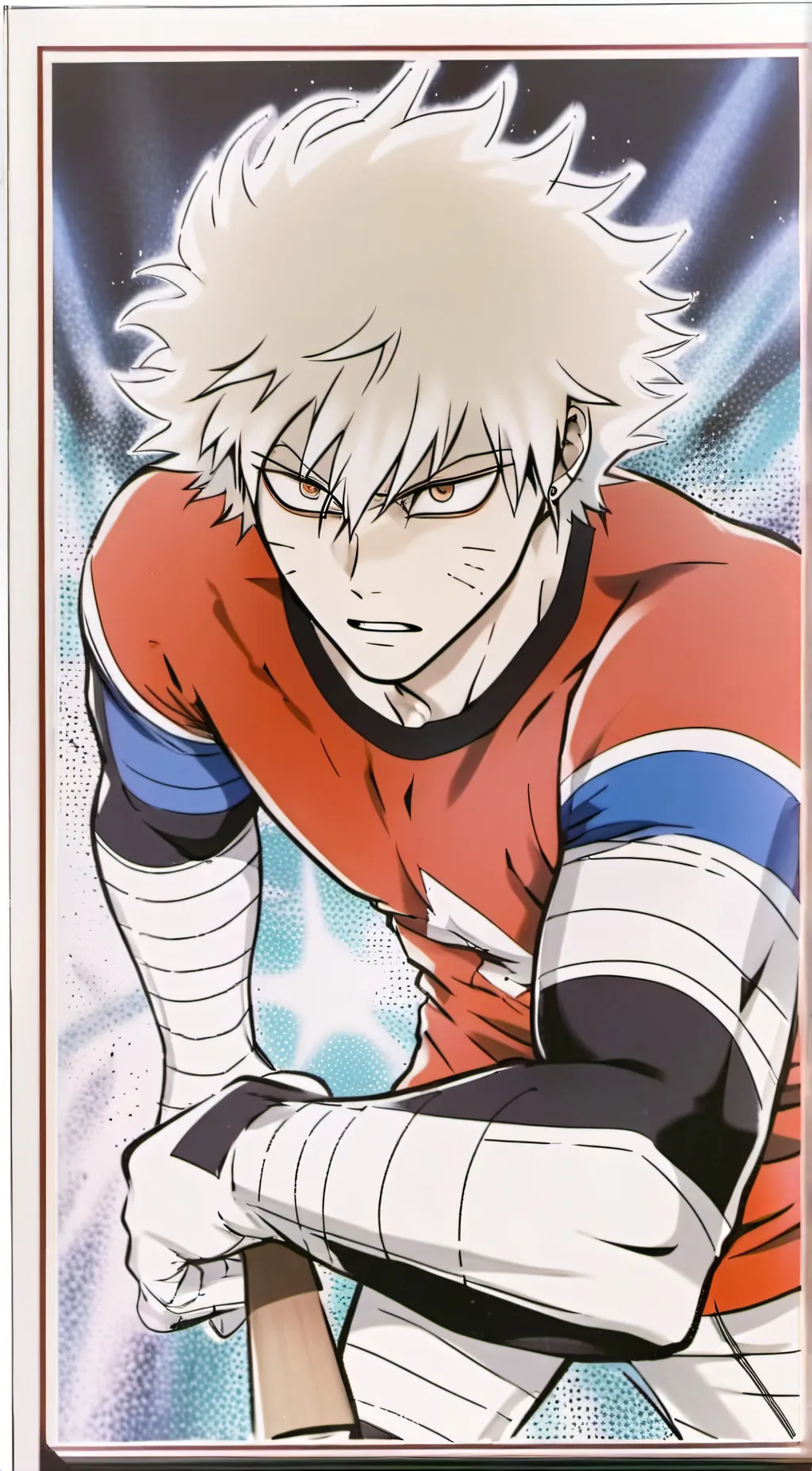 ai character: Bakugo background