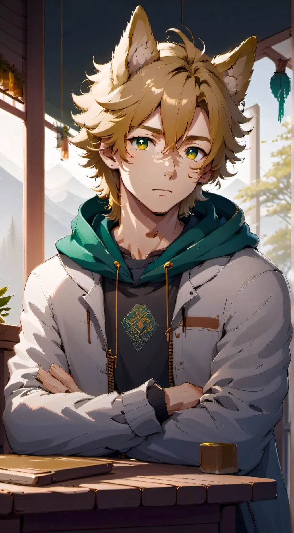 ai character: Stevon  background