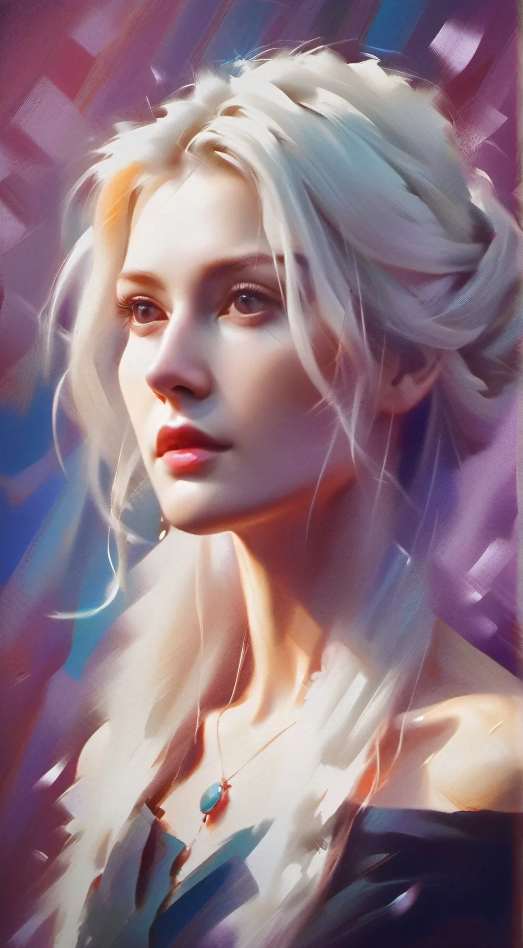 ai character: amelia  background