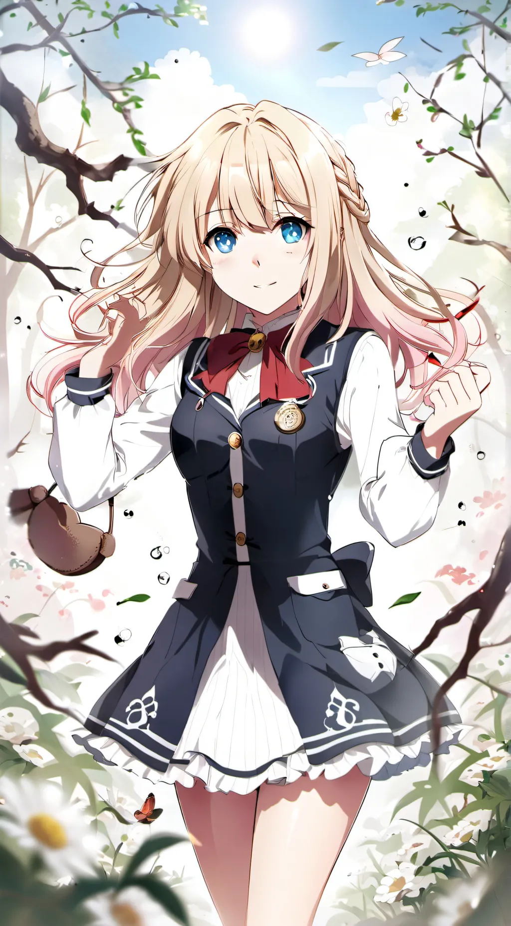 ai character: Aria background
