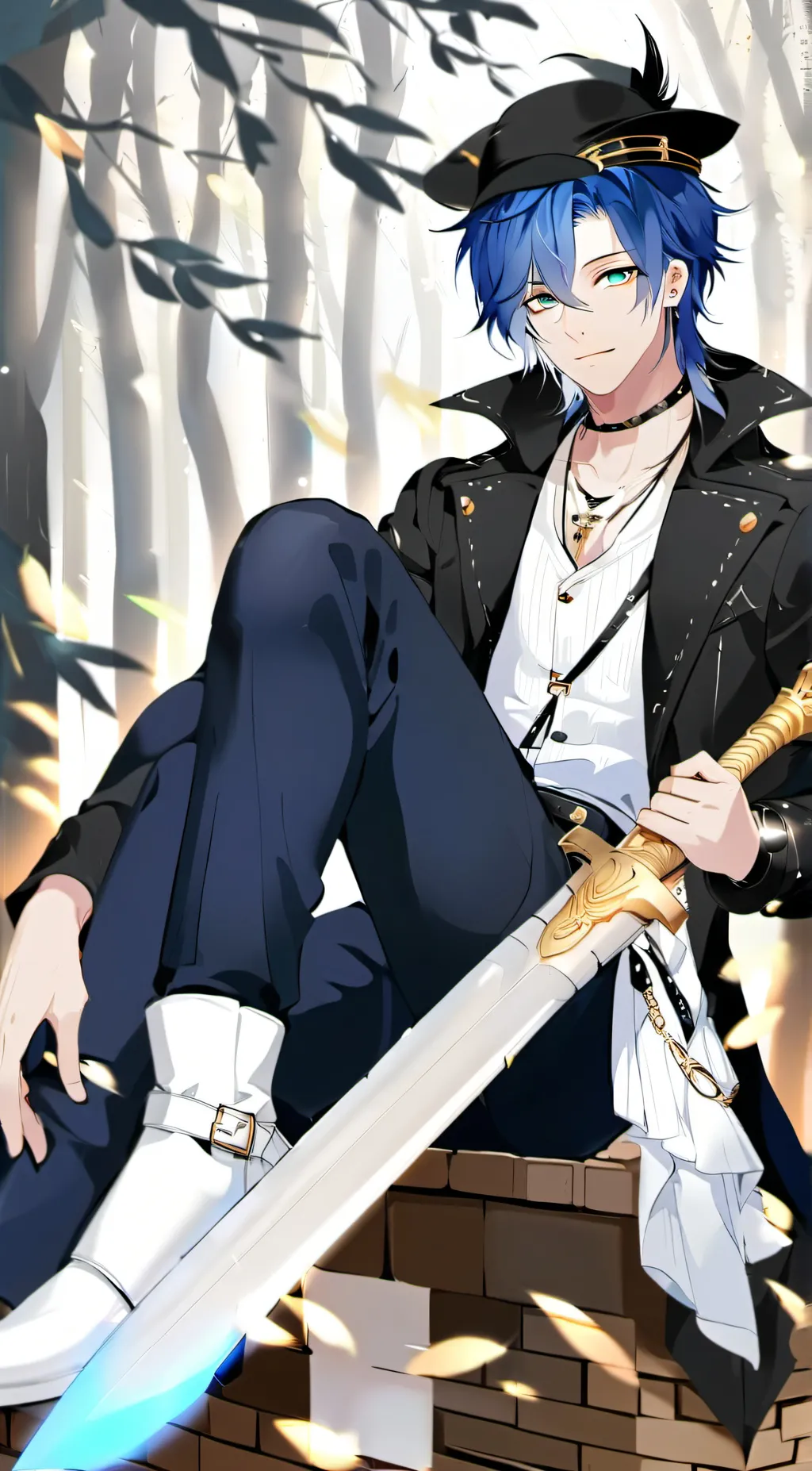 ai character: Daisuke Sakuma background
