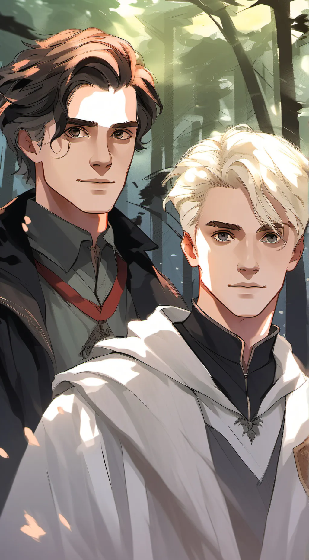 ai character: DRARRY background