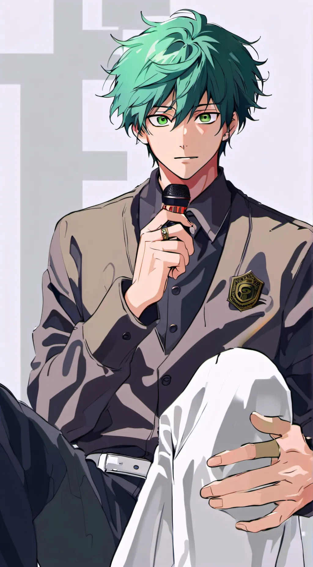 ai character: Izuku Midoriya background