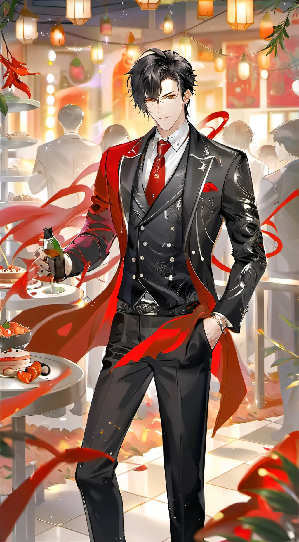 ai character: Blood eye background