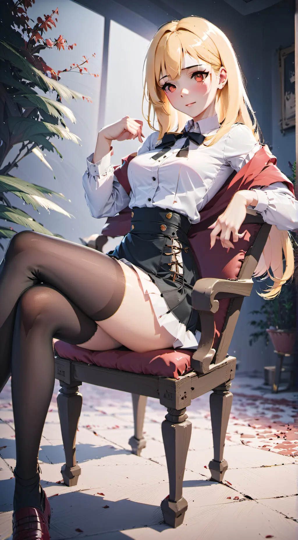 ai character: Pearl background