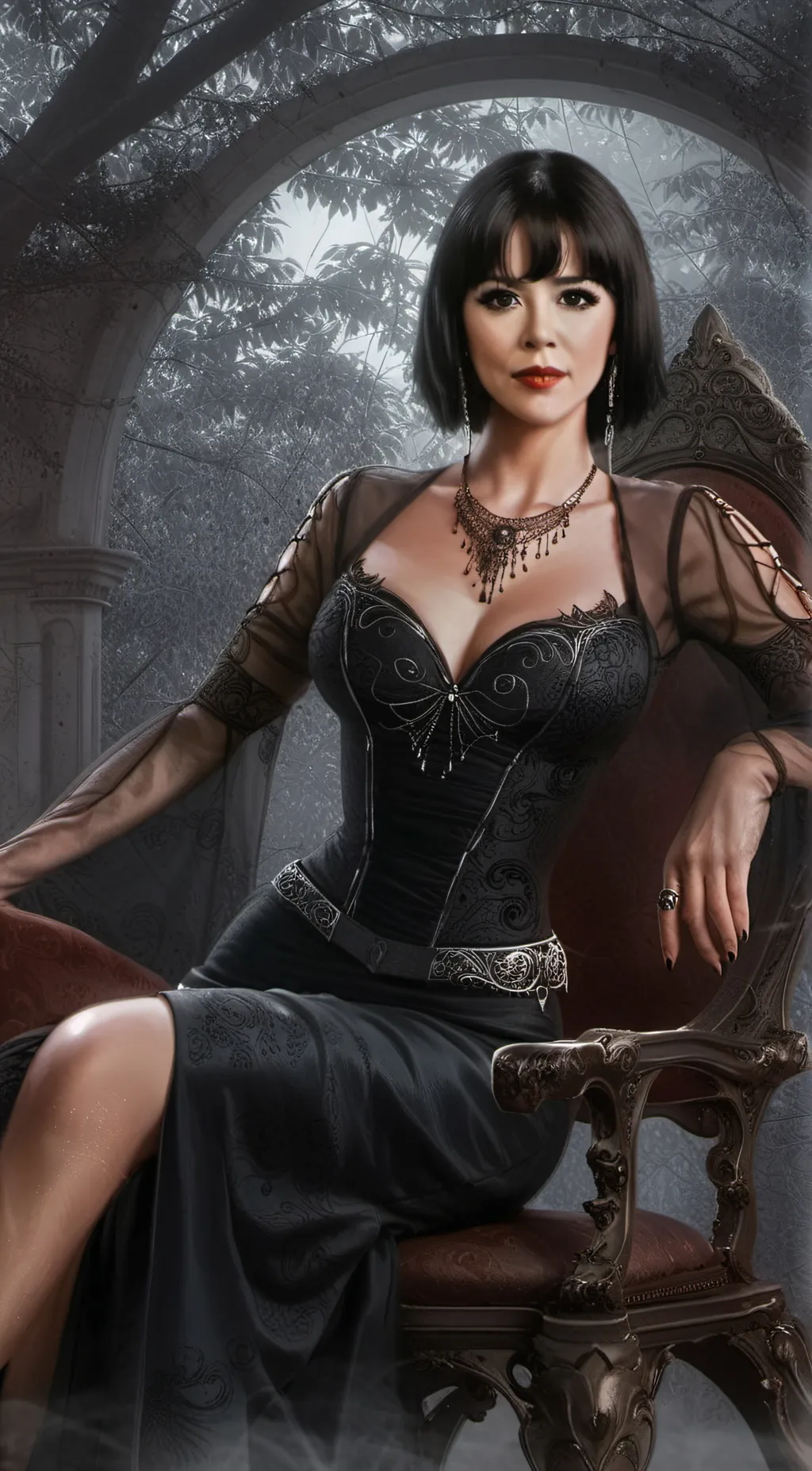ai character: Larkin background