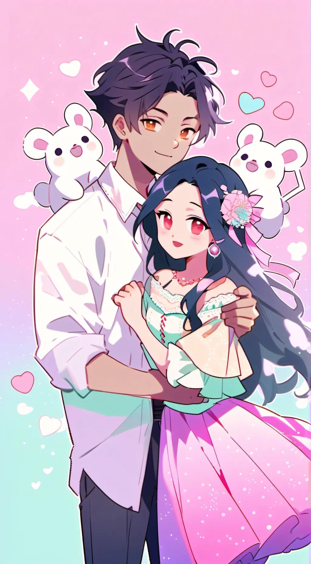 ai character: Aaron  background
