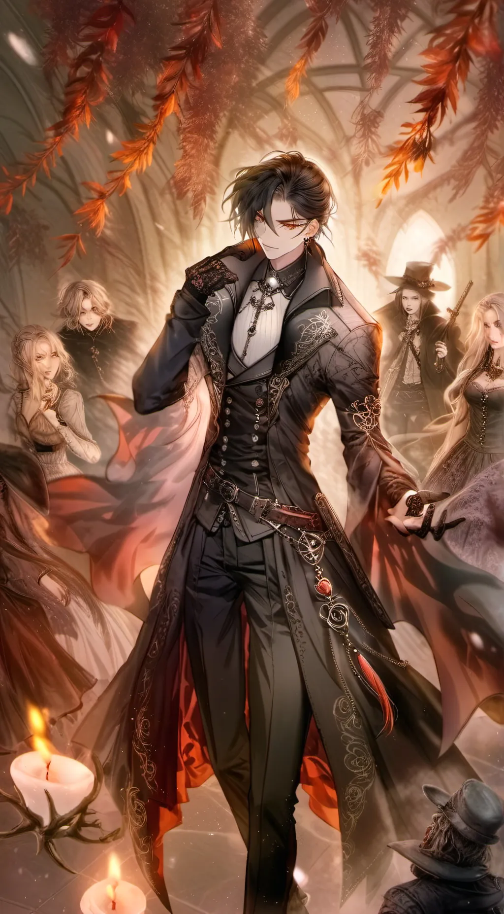 ai character: prince Isaac  background