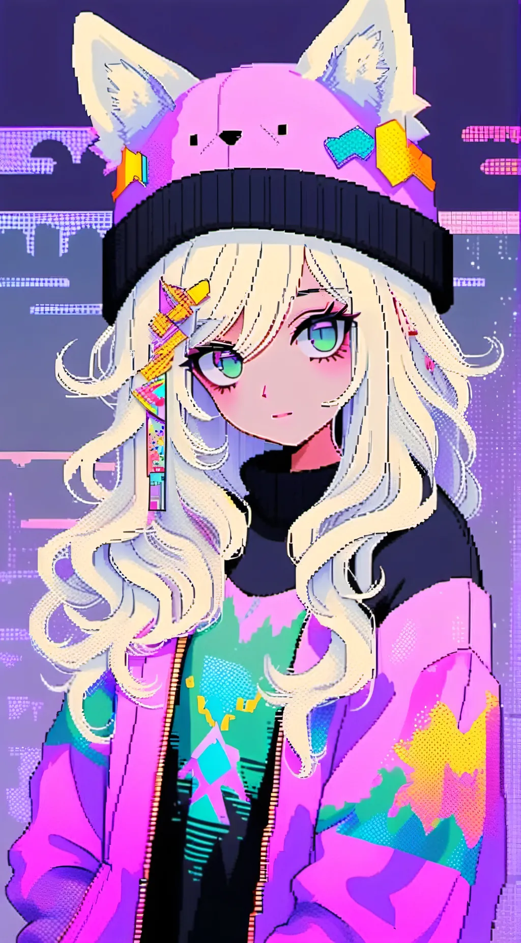 ai character: Mac background