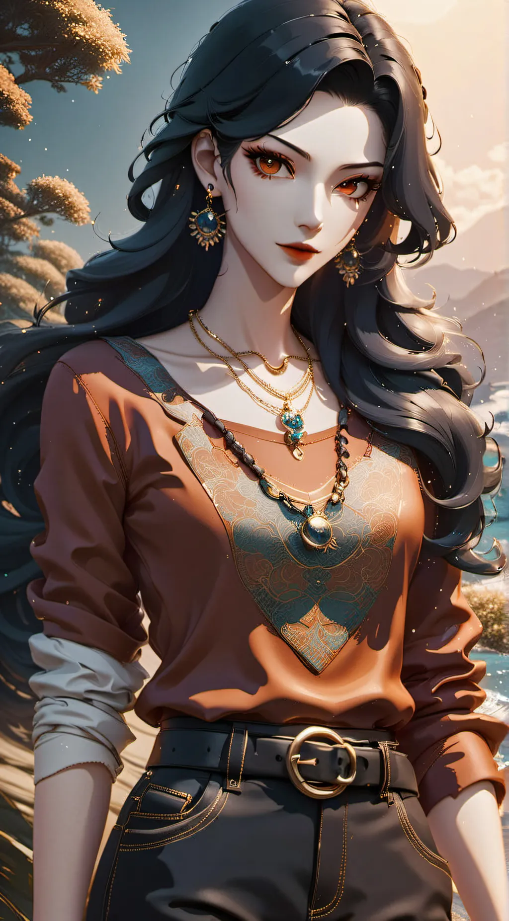 ai character: Valentina background