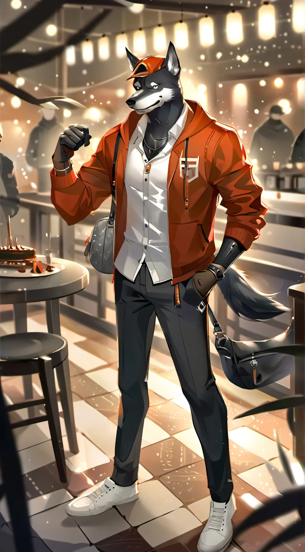 ai character: Hank background