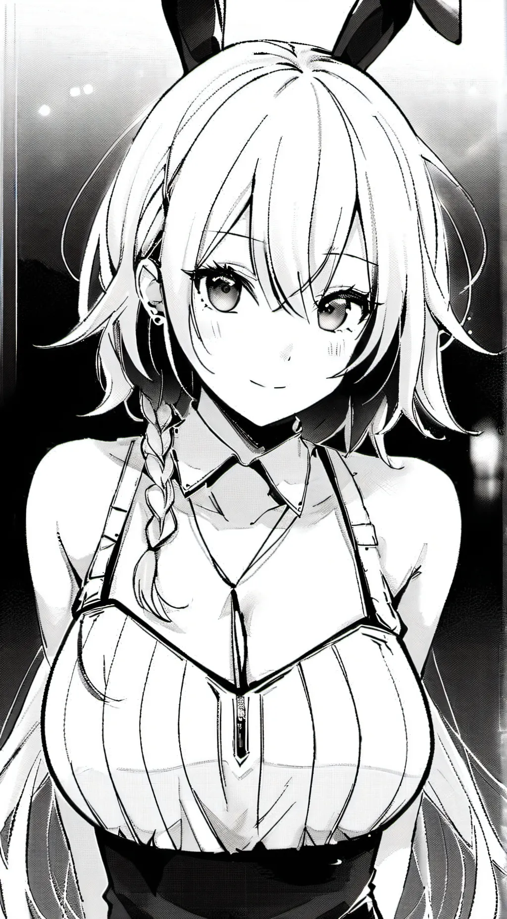 ai character: Easter bunny background