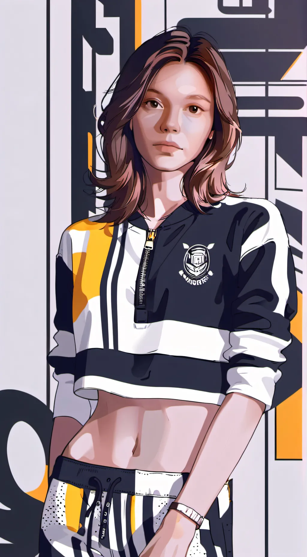 ai character: Cheyenne F.  background
