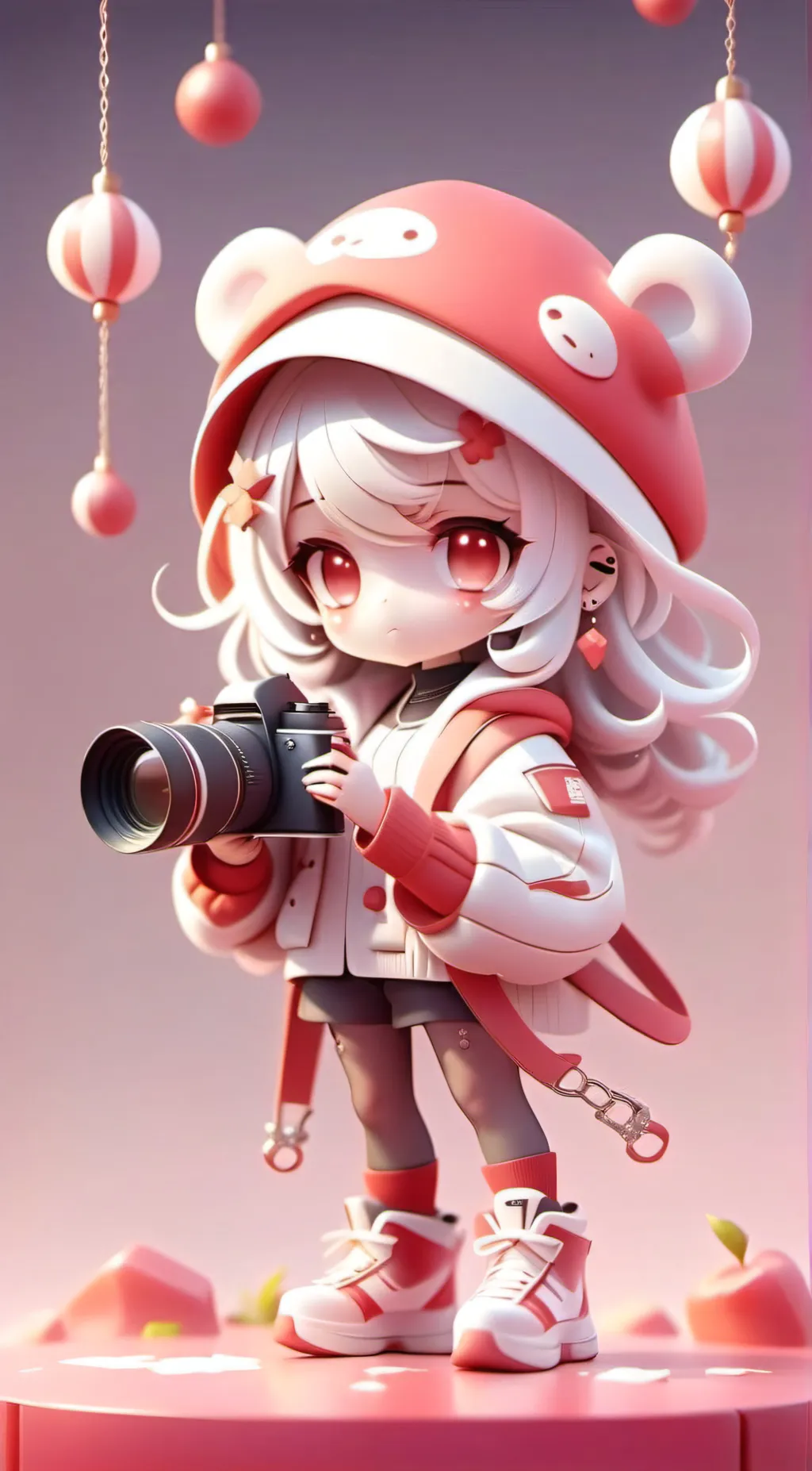 ai character: skibid toliet  background
