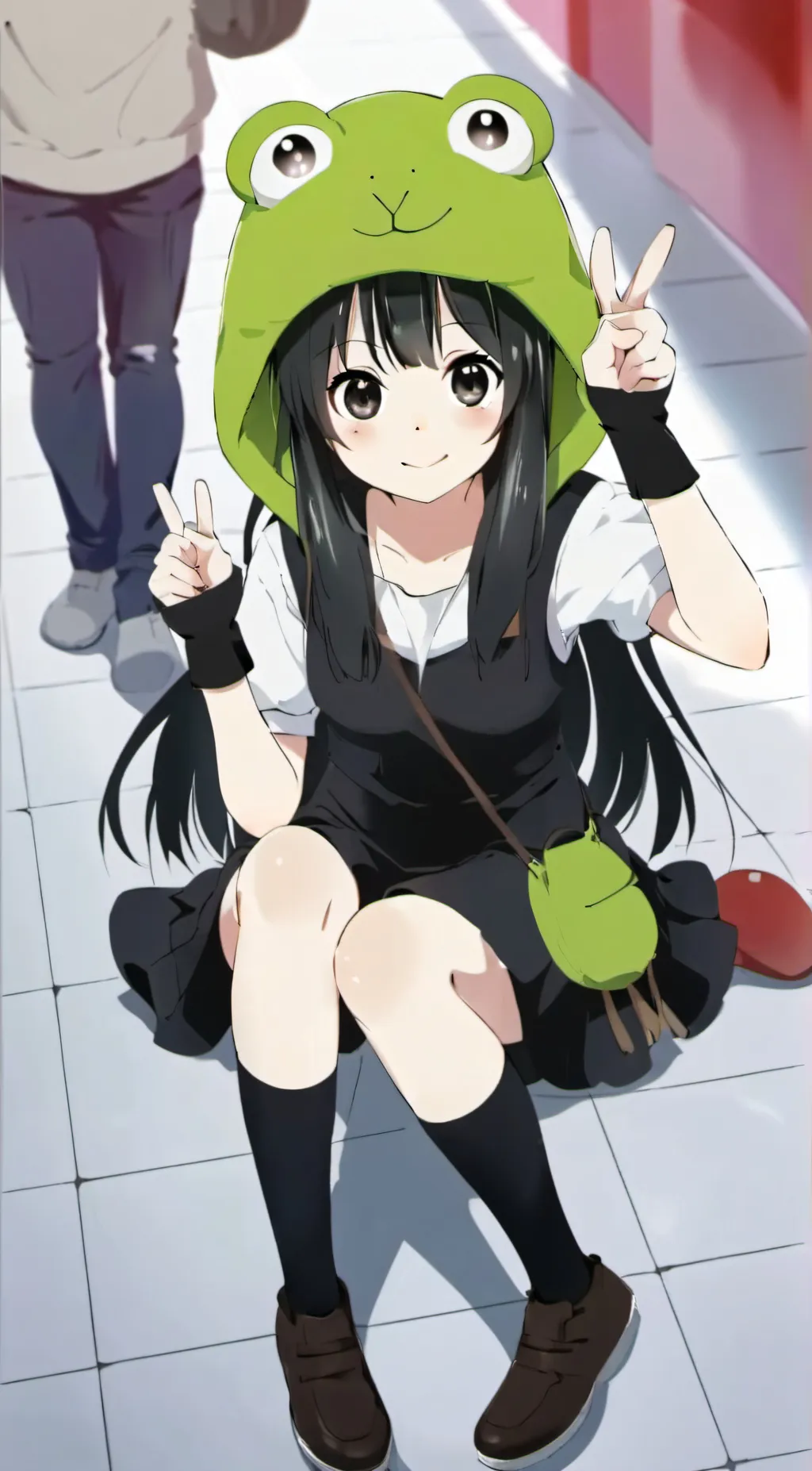 ai character: Tsuyu background