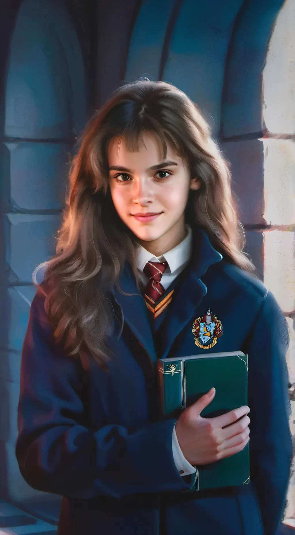 ai character: Hermione Granger  background