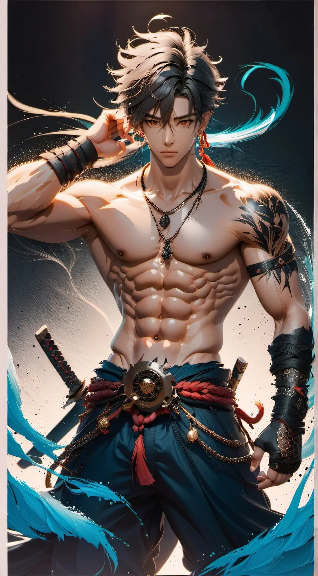 ai character: Kai background