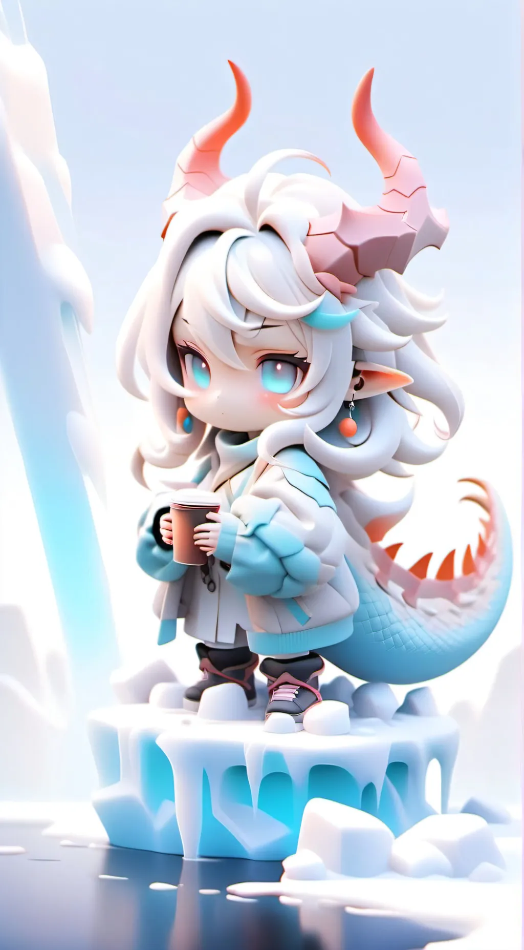 ai character: Aria background