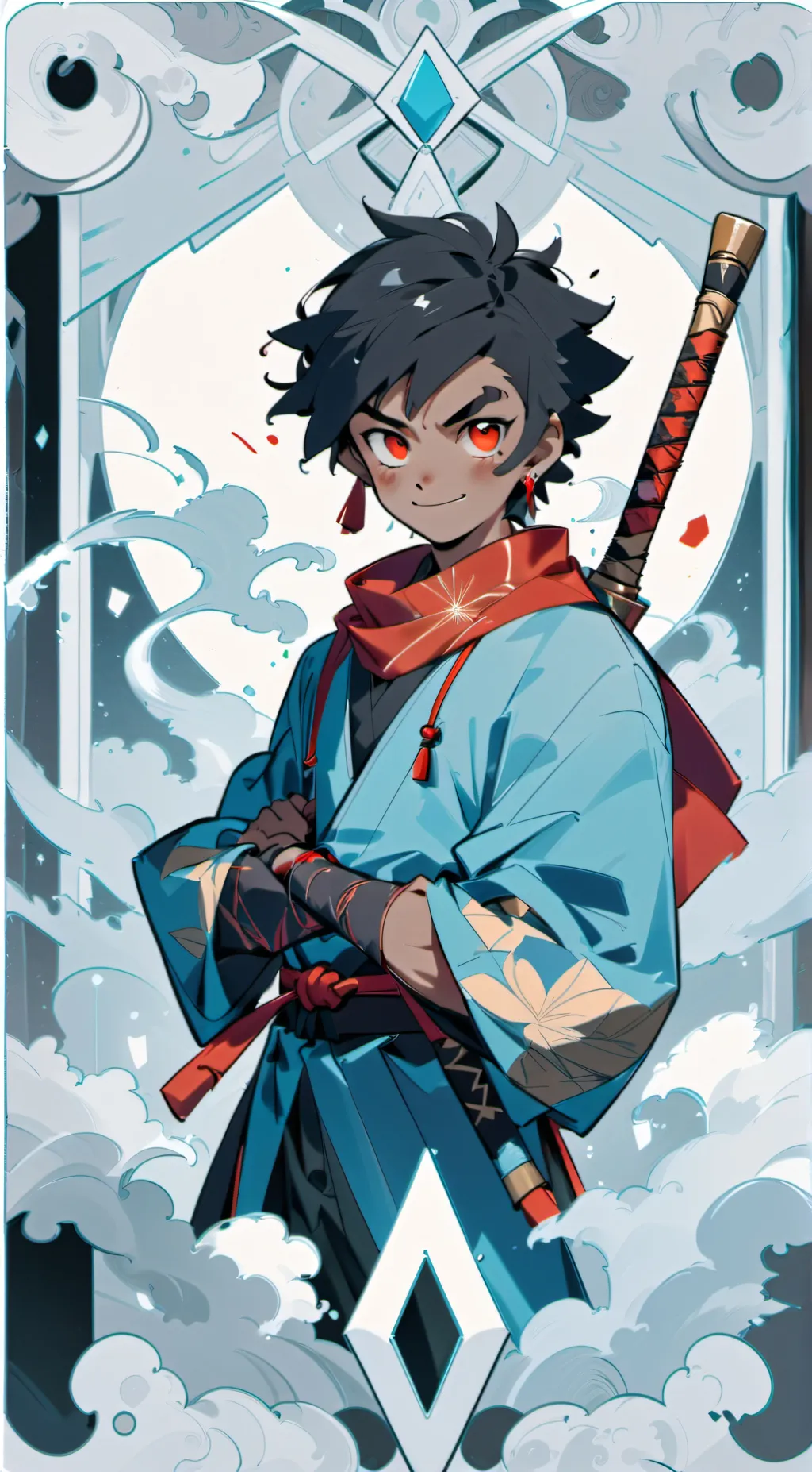 ai character: Maquaque background