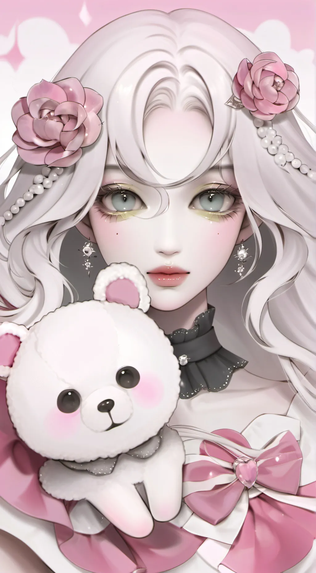 ai character: 🌹 Rose 🐻  background