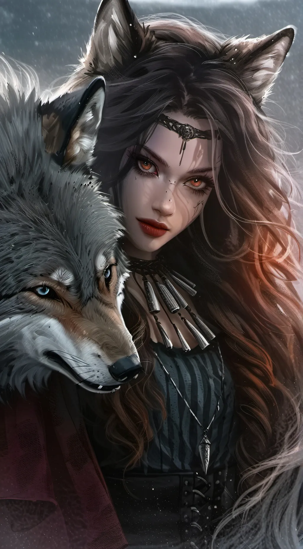 ai character: loneta background