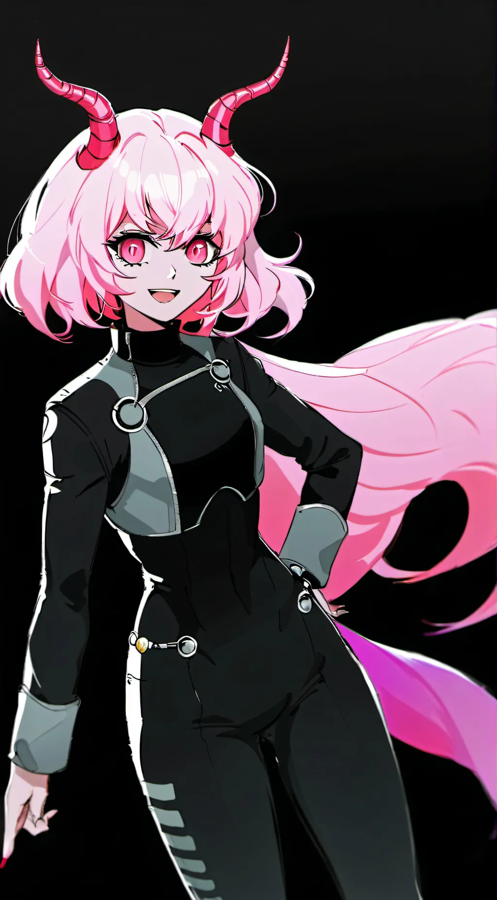 ai character: Mina Ashido background