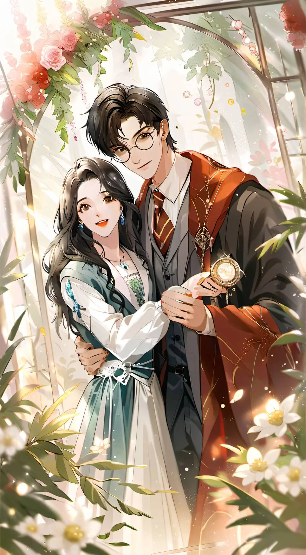 ai character: harry potter background