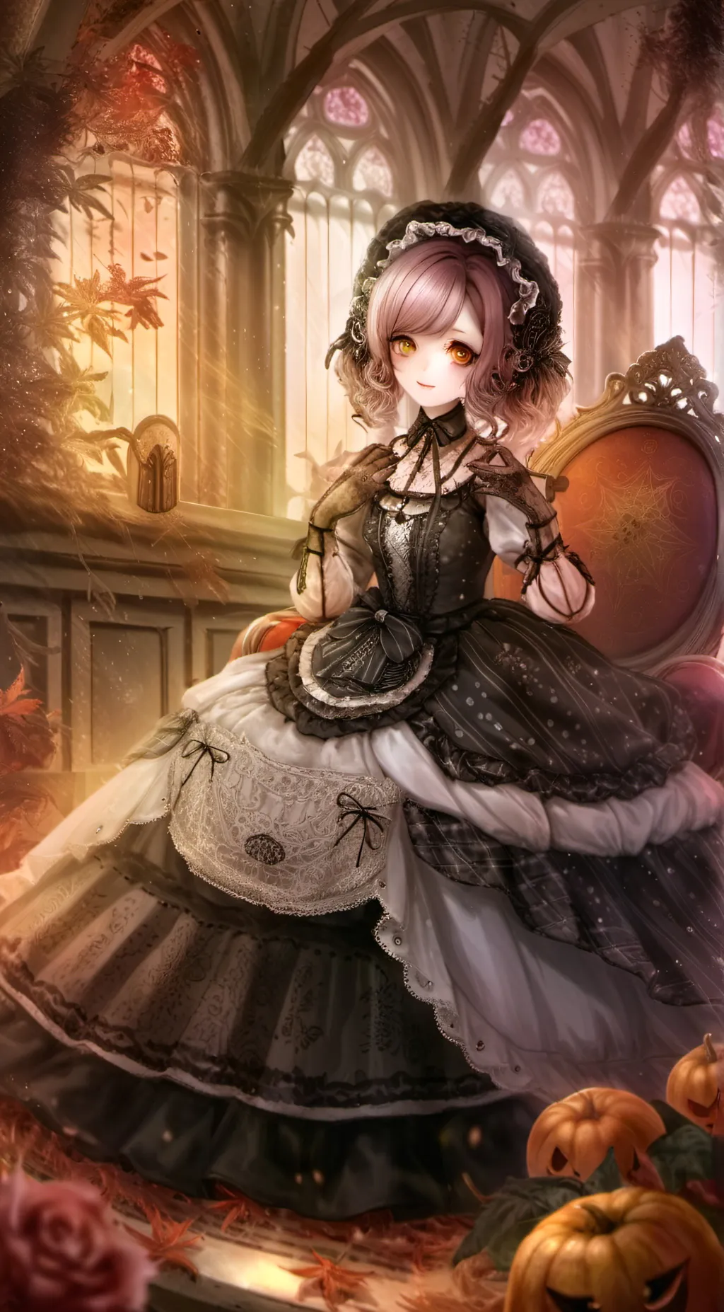 ai character: ally  background