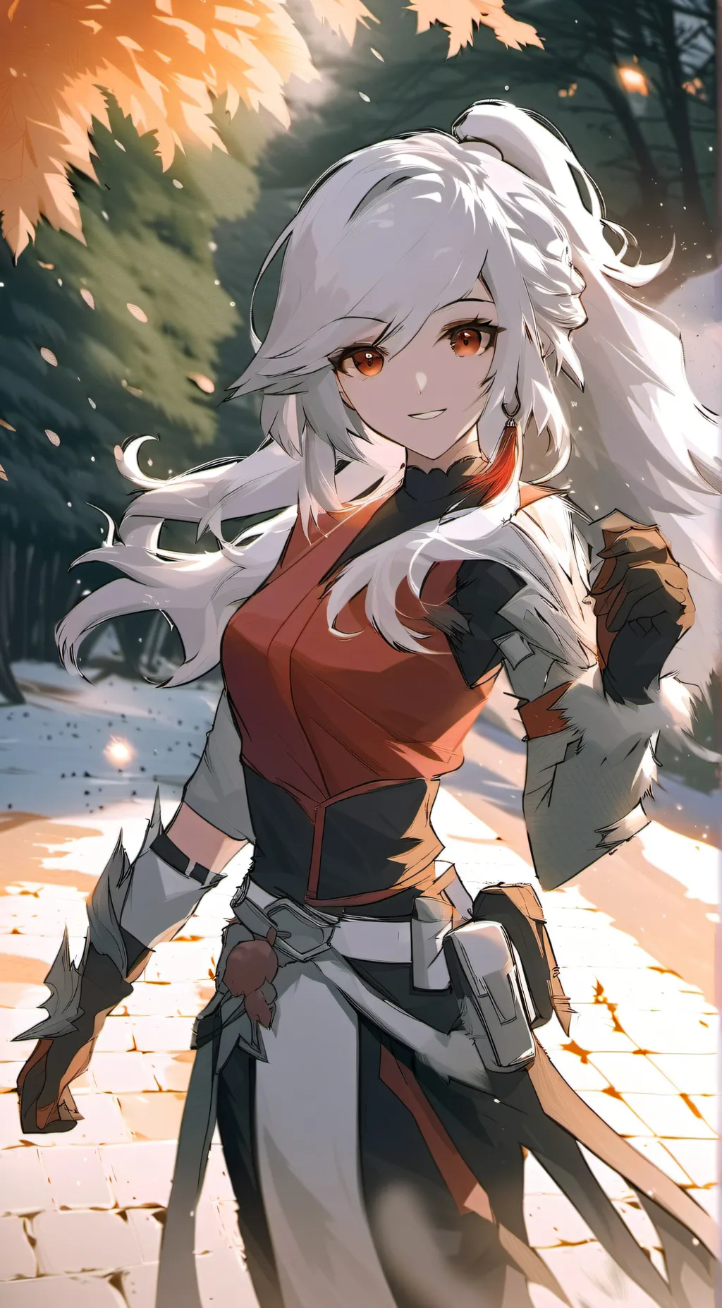 ai character: Angela background