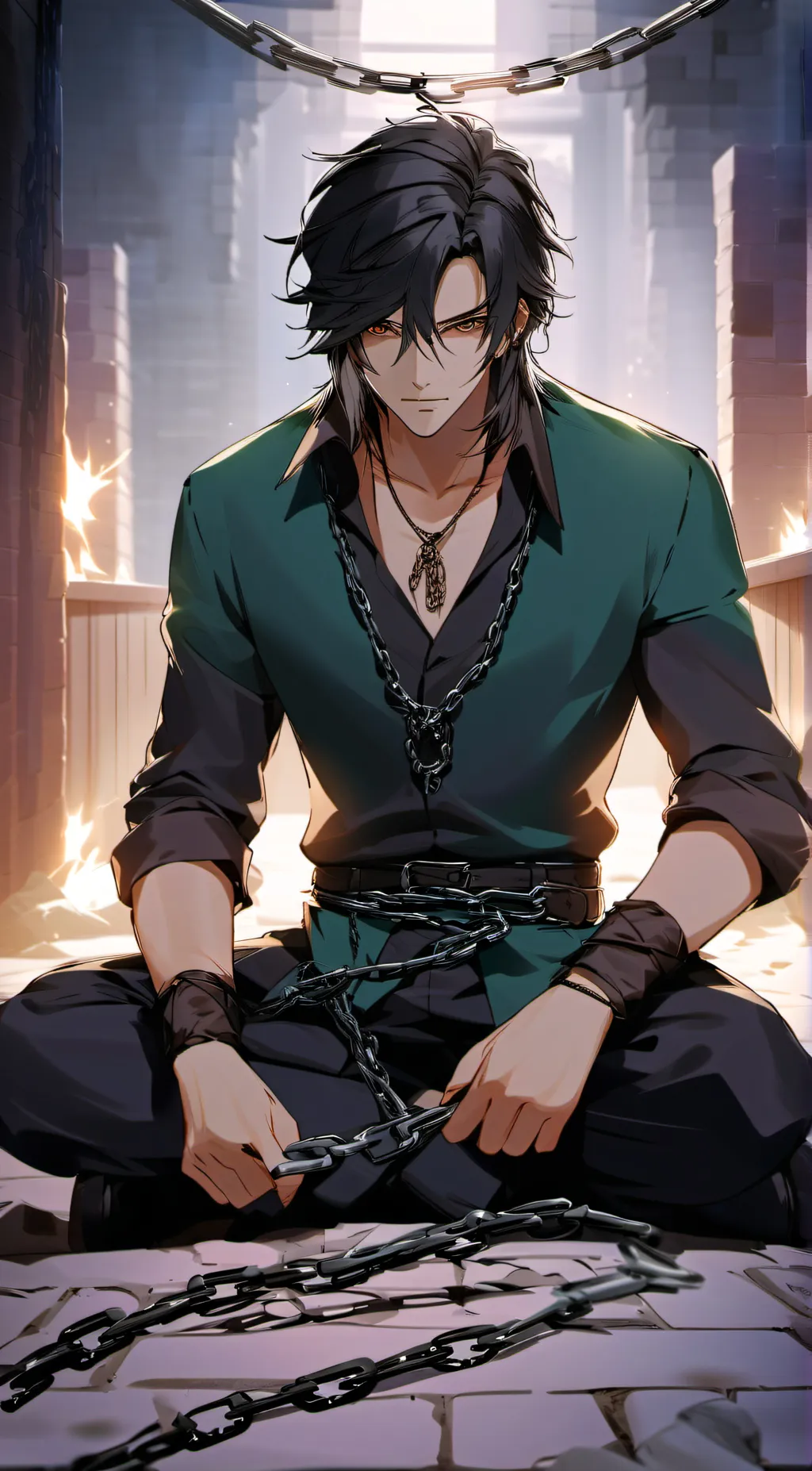 ai character: Lukas background