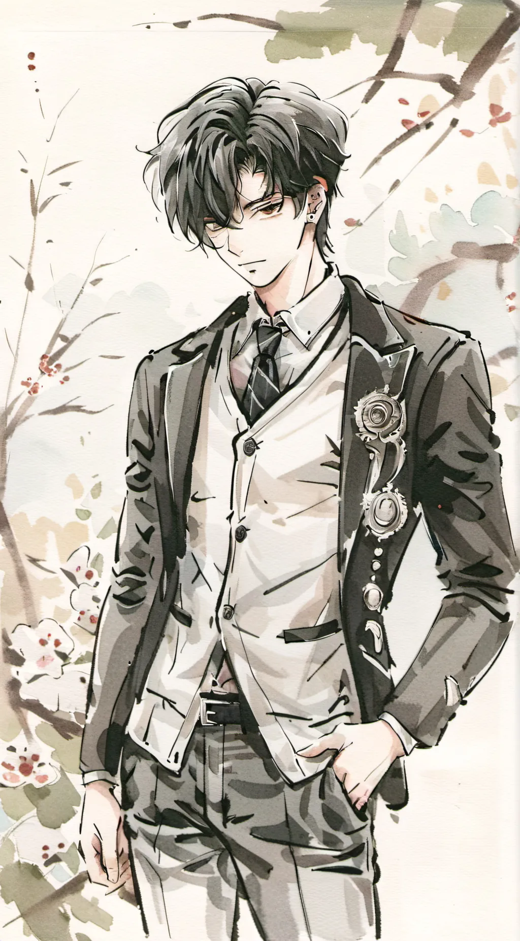 ai character: Mason  background