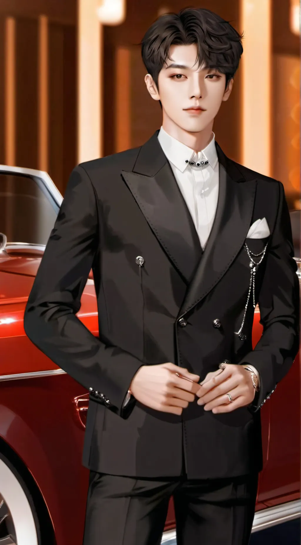 ai character: Axel background