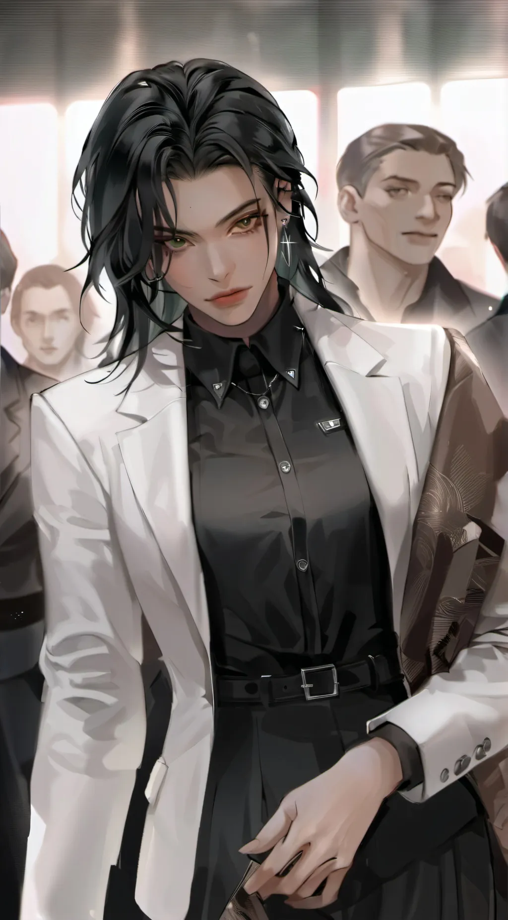 ai character: Adriana Ferrari background
